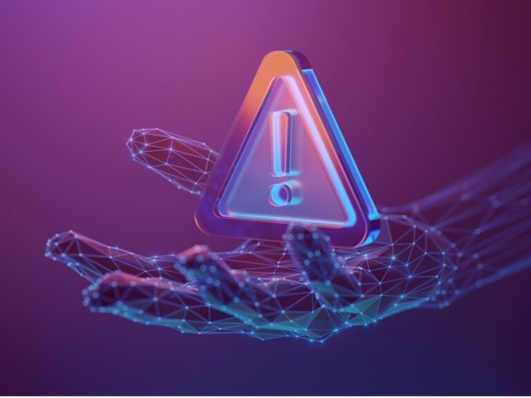 warning-attention-symbol-with-exclamation-mark-in-the-triangle-on-the-abstract-human-hand Managing AI Risks: A Privacy-Focused Approach for Compliance Officers